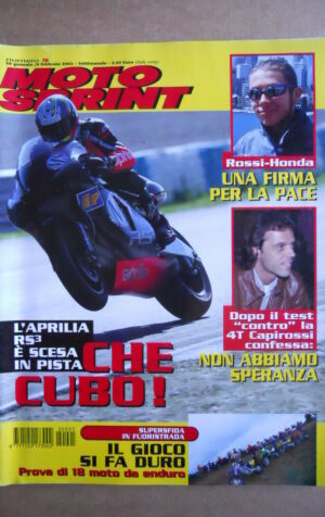 MOTOSPRINT n°5  2002     [Q30] MASTER ENDURO A CONFRONTO 18 ENDURO