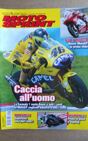 MOTOSPRINT n°5  2006     [Q30] TEST TRIUMPH DAYTONA 675 HONDA FORZA EX