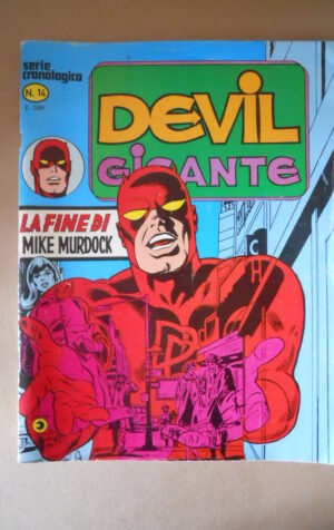 DEVIL GIGANTE Serie Cronologica n?14 1978 Corno  [G734B] Mediocre