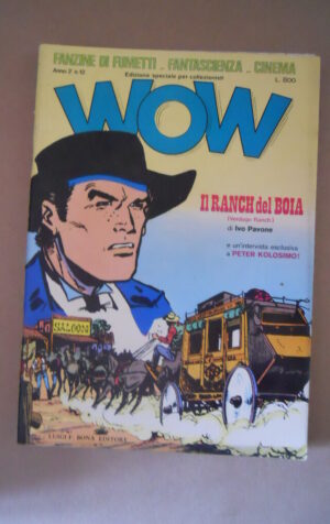 WOW Fanzine di fumetti n°12 1977 Giorgio Trevisan  Ivo Pavone  [G731] BUONO