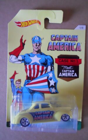 HOT WHEELS CAPITAN AMERICA FIRST CAR '40 Ford Coupè   [MV00]