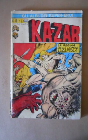 GLI ALBI DEI SUPER-EROI KA-ZAR n?19 1973 Edizione Corno [G753A] BUONO/DISCRETO
