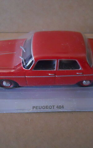 Legendary Cars PEUGEOT 404 RED ROSSA Die Cast 1:43 [MV24]