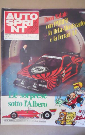 Autosprint n°51-52 1979 con Poster ALFETTA GTV 2000 Pregliasco [G586A]