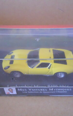LAMBORGHINI  MIURA P400 1966 DIE CAST IXO 1:43 Chapatte  [MV3]