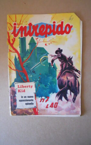 INTREPIDO n°7 1961 ed. Universo  [G762]