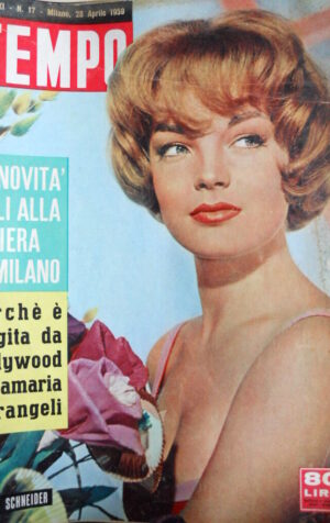 TEMPO n°17 1959 Romy Schneider - Anna Maria Pietrangeli  [C89]