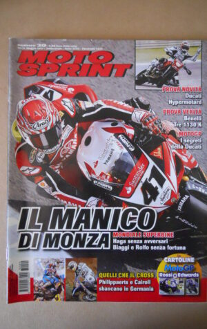 MOTOSPRINT n°20 2007 CON CARTOLINA DI VALENTINO ROSSI EDWARDS [MS8]
