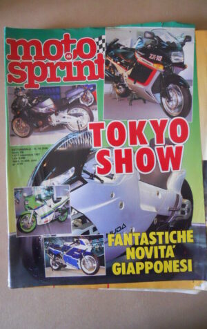 MOTOSPRINT n°46 1987 Salone di Tokyo [MS7]