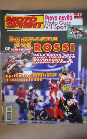 MOTOSPRINT n°27 1999  Test NOVITà MOTO GUZZI V11 SPORT  [MS7]