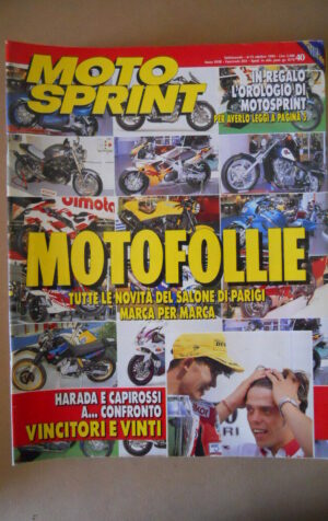 MOTOSPRINT n°40 1993 NOVITA SALONE DI PARIGI  [MS7]