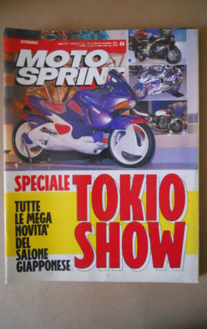 MOTOSPRINT n°44 1991 SALONE TOKYO SHOW  [MS7]