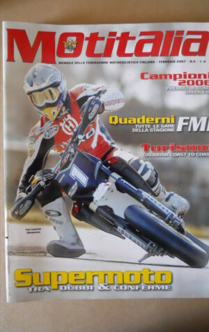 MOTITALIA n°2 2007 YAMAHA R1 - DUCATI 1098 SFIDA INFINITA [MS8]