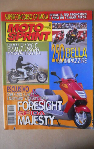 MOTOSPRINT n°25 1997  TEST  BMW R 1200 C  [MS8]
