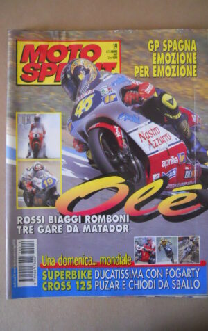 MOTOSPRINT n°19 1997  DUCATISSIMA CON FOGARTY  [MS8]