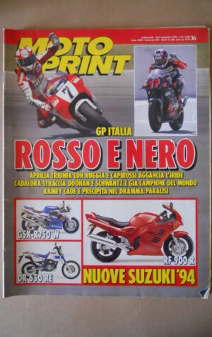 MOTOSPRINT n°36 1993  [MS7]