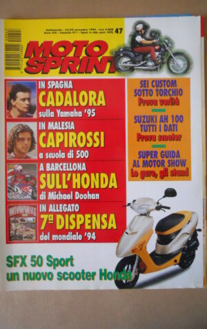 MOTOSPRINT n°47 1994 CADALORA CAPIROSSI  [MS9]