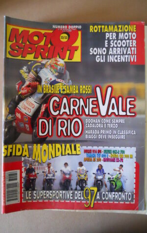 MOTOSPRINT n°32-33 1197 SFIDA MONDIALE DUCATI 916 SPS [MS8]