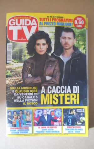 GUIDA TV n°7  2015 [G764] GIULIA MICHELINI CLAUDIO GIOE'