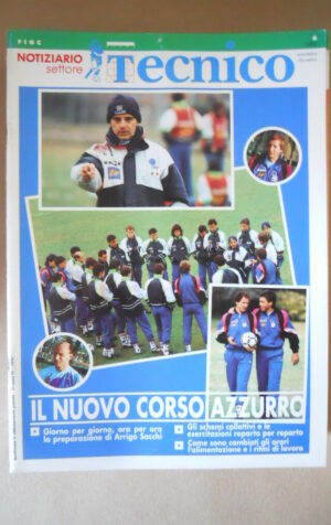 NOTIZIARIO SETTORE TECNICO Rivista Calcio MAGAZINE SOCCER n°6 1991  [G736]