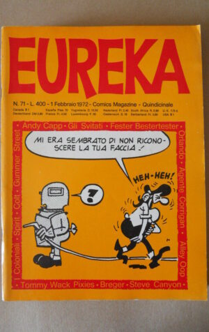 EUREKA n?71 1972 ed. Corno  [G792]