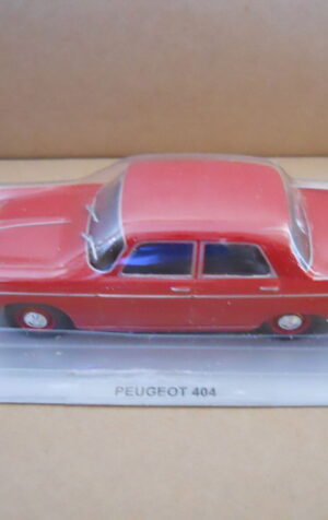 Legendary Cars PEUGEOT 404 RED ROSSA 1:43 Die Cast  [MV34-2]