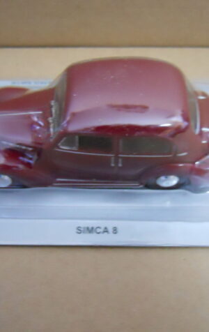 Legendary Cars SIMCA 8 RED ROSSA  1:43 Die Cast  [MV39-2]