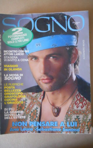 SOGNO 132 1993 Rivista di Fotoromanzo edizioni LANCIO [G787]