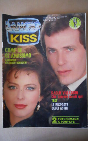 KISS 122 1987 Rivista di Fotoromanzo edizioni LANCIO [G783]