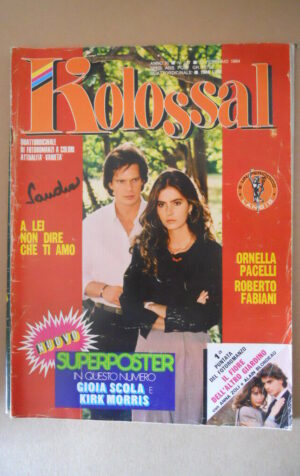 KOLOSSAL n°127 1984 Rivista di Fotoromanzo edizioni LANCIO [G779]