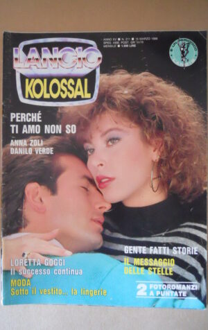 KOLOSSAL n°211 1988 Rivista di Fotoromanzo edizioni LANCIO [G778]