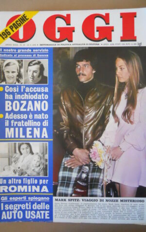 OGGI n°19 1973 Mark Spitz Franco e Ciccio Ingrassia Lucia Bosè  [C41]