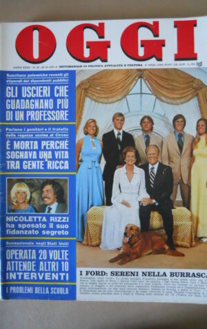 OGGI n°43 1975 Maria Mercader Thoeni Jean Claude Brialy Nicoletta Rizzi [G802]