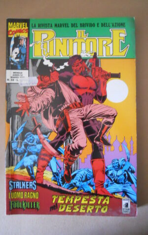 IL PUNITORE n°32 1992 Ospite Ghost Marvel Italia  [G815]