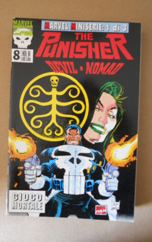 PUNISHER MARVEL MINISERIE n°8 1994 (#1 di 3 ) Marvel Italia  [G815]