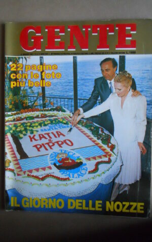 GENTE n°5 1986  Pippo Baudo Valerio Giuva Fioravanti Francesca Mambro [LOT1Q]
