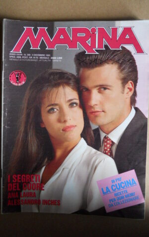 MARINA n°390 1993 Rivista di Fotoromanzi ed. LANCIO [G830]