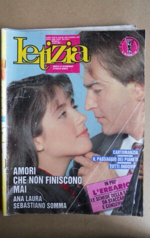 LETIZIA n°548 1991 Rivista di Fotoromanzi [G829]