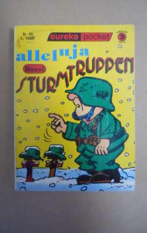 EUREKA POCKET n?40 1981 Sturmtruppen Bonvi ed. Corno [G351D]