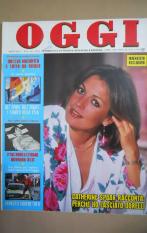 OGGI n°29 1979 Catherine Spaak Adriana Asti Fantozzi contrro Tutti [G856]