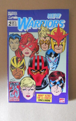 NEW WARRIORS n°2 1995 Marvel Italia  [G108B]