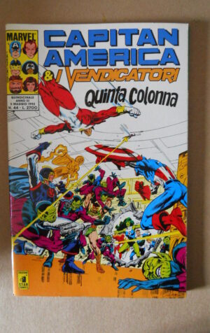 Capitan America & I Vendicatori n°44 1992 Marvel Italia  [G864]