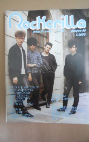 ROCKERILLA n°70 1986  Jesus & Mary Chain Minutemen Cream The Prisoners [G872]