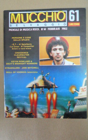 Mucchio Selvaggio n°61 1983 Kevin Rowland Stranglers Joni Mitchell  [G872]