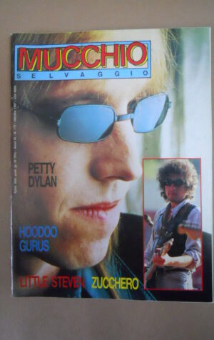 Mucchio Selvaggio n°117 1987 Petty Dylan Hoodo Gurus Little Steven  [G872]