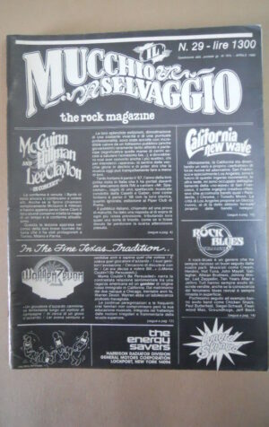 Mucchio Selvaggio n°29 1980 Lynyrd Skynyrd McGuinn Hillman Lee Clayton [G872]
