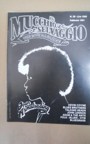 Mucchio Selvaggio n°38 1981 Joan Armatrading Kevin Coyne Talking Heads [G872]