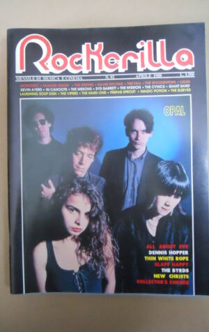 ROCKERILLA n°92 1988 Opal Talking heads David Sylviani Syd Barrett   [G872]