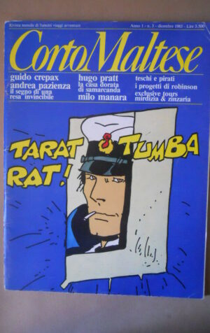 Corto Maltese n?3 1983 Manara Pratt  Rivista Mensile di Fumetti  [G877]