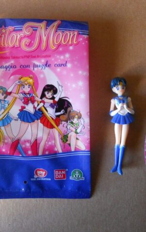 Bustina personaggio + Card SAILOR MOON Bandai Preziosi - SAILOR MERCURY #10